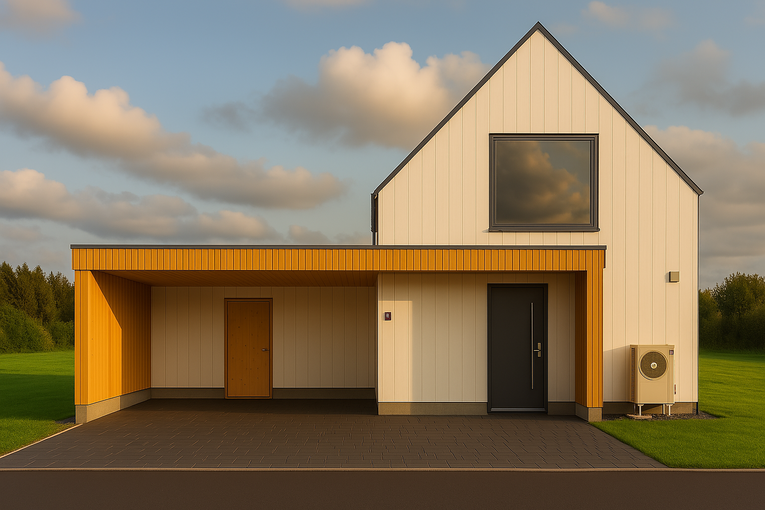 Hlavní obrázek - Nízkoenergetický RD, Hostomice Dubinská